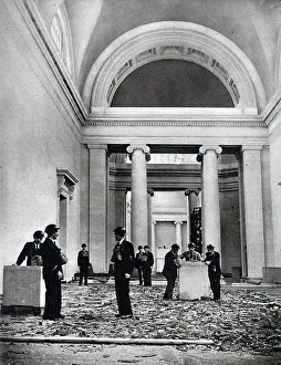 Tate Prints: Tate Gallery bomb damage
