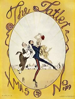 Dance Floor Gallery: The Tatler Christmas Number front cover 1919