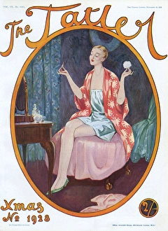 Images Dated 7th September 2016: Tatler Christmas Number cover 1928