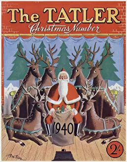 Dec19 Collection: Tatler Christmas Number front cover, 1940