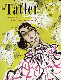 Blouse Collection: Tatler front cover 1956