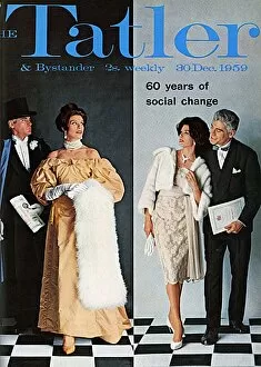 Images Dated 7th January 2016: Tatler cover - 60 years of social change - 1959