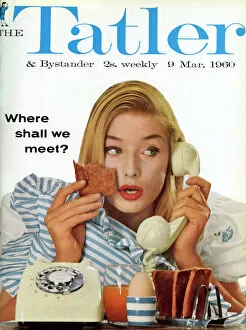Toast Collection: Tatler front cover, 9 March 1960