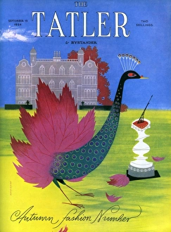 Tatler cover - Autumn Fashion Number, 1954 Tatler cover - Autumn Fashion Number, 1954