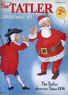 Images Dated 3rd February 2016: The Tatler front cover - Christmas Number 1938