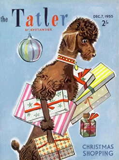Gift Gallery: The Tatler front cover Christmas Number 1955