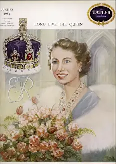 Tatler front cover: Coronation number 1953