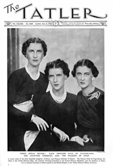 Countess Gallery: Tatler cover- Duchess of Kent and her sisters