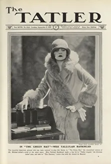 Michael Collection: Tatler front cover featuring Tallulah Bankhead, 1925