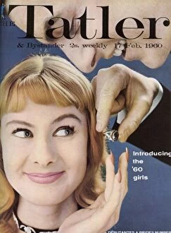 Images Dated 22nd August 2011: Tatler front cover, February 1960