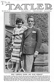 Trip Collection: Tatler cover - Gabrielle Chanel & Alain Gerbault