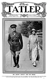 Elaine Gallery: Tatler cover - Henry Ainley and his new wife