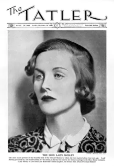 Images Dated 3rd February 2016: Tatler cover - The Hon. Lady Mosley, Diana Mitford