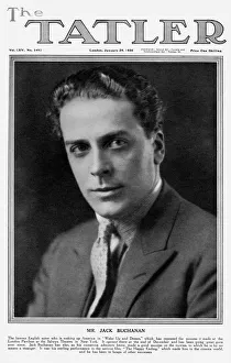 Images Dated 10th August 2016: Tatler cover - Jack Buchanan