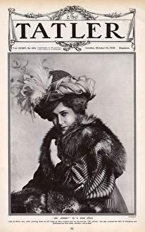 Images Dated 4th July 2017: Tatler front cover of Lady de Bathe (Lillie Langtry)
