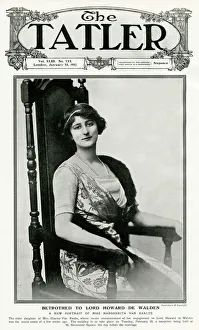 Images Dated 7th April 2017: Tatler cover - Lady Howard de Walden