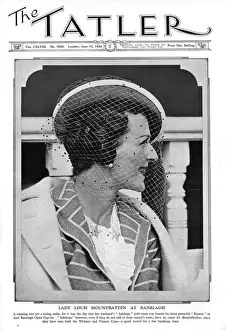 Ranelagh Prints: Tatler cover- Lady Louis Mountbatten at Ranelagh