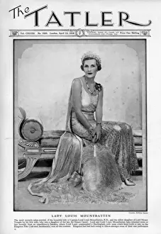 Tatler cover - Lady Louis Mountbatten by Yevonde