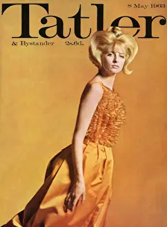 Jill Prints: Tatler front cover, London Fashion Week - Jill Kennington