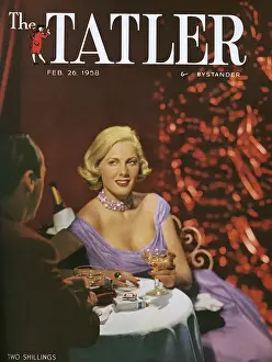 Tatler cover - London nightlife, 1958