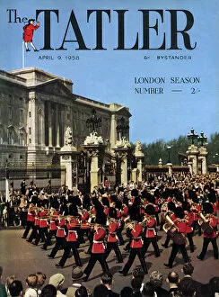Sightseers Gallery: Tatler front cover, London Season Number 1958