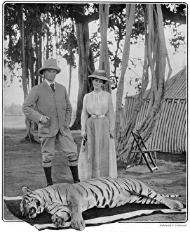 Viceroy Prints: Tatler front cover - Lord & Lady Curzon in India