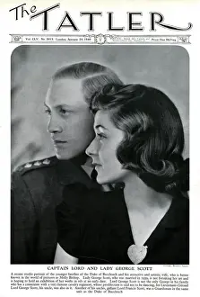 Bishop Prints: Tatler cover, Lord and Lady George Scott by Madame Yevonde
