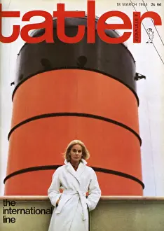 Belt Prints: Tatler front cover, March 1964