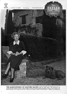 Images Dated 26th September 2016: Tatler cover - Marchioness of Milford Haven
