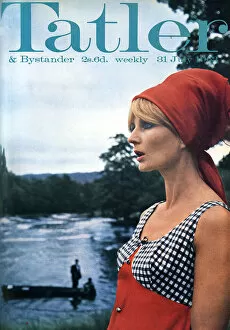 Gingham Gallery: Tatler front cover, Marlow, Bucks, 1963