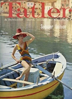 Summer Gallery: The Tatler front cover, May 1962 - Summer fashion issue