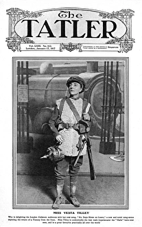 Dresser Gallery: Tatler front cover - Miss Vesta Tilley