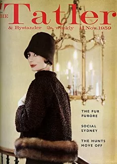 Images Dated 7th January 2016: Tatler cover November 1959