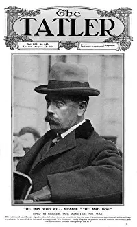 Tatler front cover, outbreak of WW1, Lord Kitchener