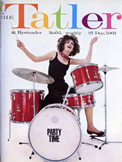 Drumming Collection: Tatler cover Party Time 1961
