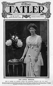 Appeal Prints: Tatler cover Princess Marys Christmas Tin, WW1