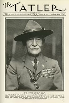 Images Dated 3rd July 2012: Tatler front cover of Sir Robert Baden-Powell