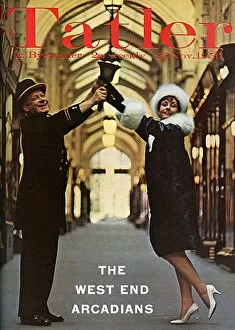 Trimmed Gallery: Tatler cover - West End Arcadians - 1959