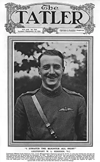 Leefe Prints: Tatler front cover, William Leefe Robinson, V. C. WW1
