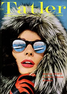 Glamour Collection: Tatler cover - Winter Sports & Spring Cruise Number 1959