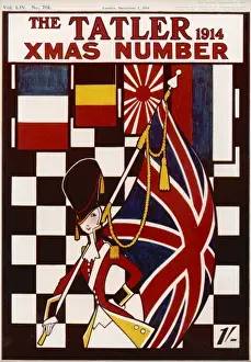 Hung Prints: The Tatler Front Cover, Xmas Number 1914