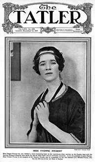 Tatler cover - Yvonne Fitzroy, WW1 Tatler cover - Yvonne Fitzroy, WW1