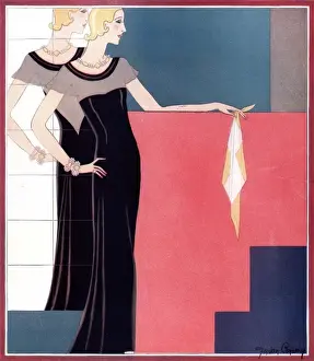 Matching Prints: A Tatler Fashion for 1930, by Gordon Conway