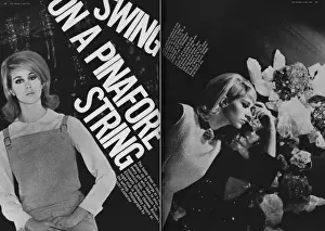 Tatler fashion shoot at Annabels nightclub, 1963