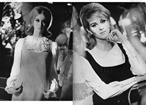 Tatler fashion shoot at Annabels nightclub, 1963