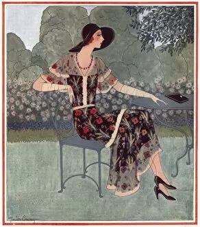 Sleeves Collection: Tatler fashions for July 1930
