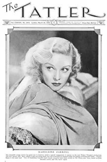 Madeleine Gallery: Tatler front-cover: Madeleine Carroll