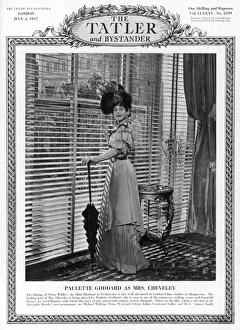 Beaton Gallery: Tatler front-cover: Paulette Goddard