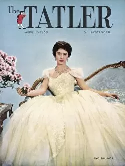 Front Gallery: Tatler front-cover: Princess Margaret