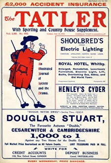 Images Dated 2nd March 2016: Tatler internal cover, 22nd July 1914